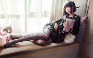 二次元美女图_2