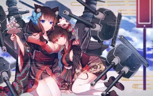 二次元美女图_4