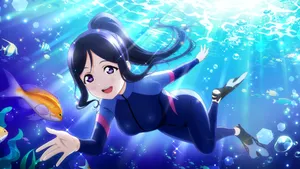 甜美动漫少女图片_3
