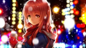 甜美动漫少女图片_4