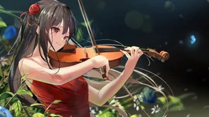 甜美动漫少女图片_9