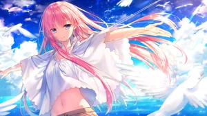 甜美动漫少女图片_10