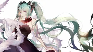 甜美动漫少女图片_11