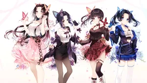 甜美动漫少女图片_12