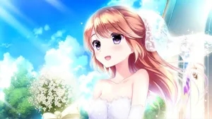 唯美性感动漫美女壁纸_2
