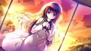 唯美性感动漫美女壁纸_6