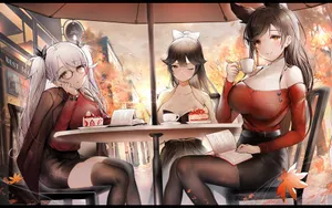 碧蓝航线性感动漫美女壁纸_2