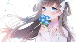 唯美二次元动漫美女壁纸_4
