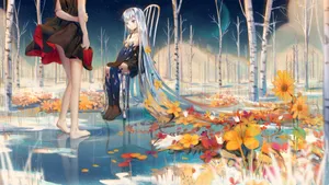 性感动漫美女桌面壁纸_8