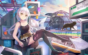 高清动漫美女壁纸图片_8