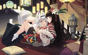 唯美动人动漫美女桌面壁纸_10