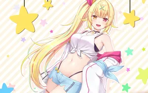 二次元性感插画美女图片