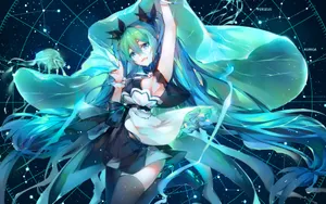 二次元性感插画美女图片_2