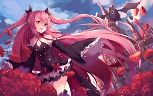 二次元性感插画美女图片_10