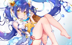 二次元性感插画美女图片_17