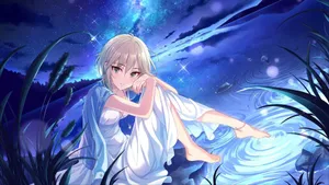 动漫美少女桌面壁纸_11