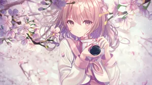 动漫美少女桌面壁纸_12