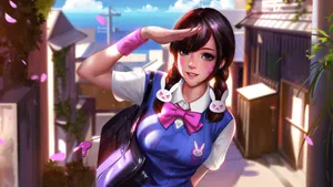 高清4k萝莉动漫女生壁纸