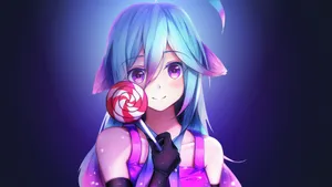 高清4k萝莉动漫女生壁纸_7