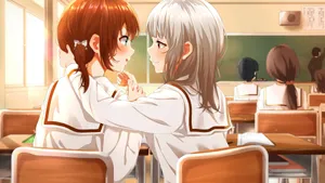 甜美动漫女生壁纸_2