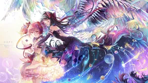 动漫插画美女壁纸_6