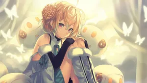 唯美动漫美少女桌面壁纸_2