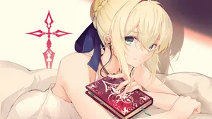唯美动漫美少女桌面壁纸_8