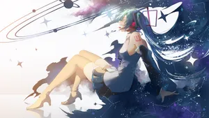 唯美动漫美少女桌面壁纸_12