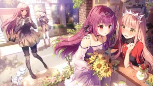 唯美动漫少女高清图片_2