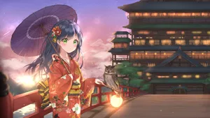 唯美动漫少女高清图片_7