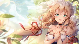 唯美性感动漫美少女壁纸_8