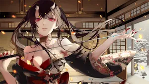 唯美性感动漫美少女壁纸_10