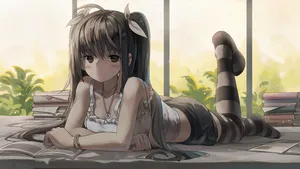 甜美动漫美女萝莉图_14