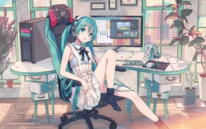 可爱动漫少女壁纸_6