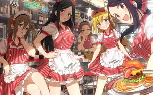 二次元漫画美女图片_2