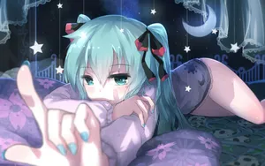 甜美初音未来壁纸大全_5