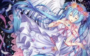 甜美初音未来壁纸大全_6