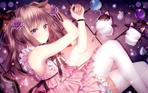 甜美动漫少女图片大全_4