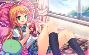 甜美动漫少女图片大全_5