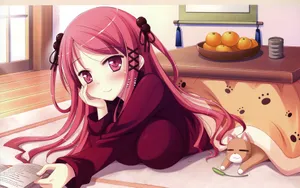 高清动漫美女图片壁纸_4
