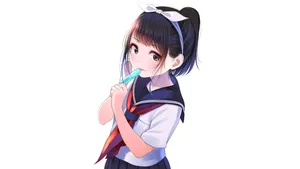 高清动漫美女图片壁纸_6