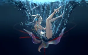 二次元动漫女孩插画壁纸_2