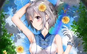 二次元动漫女孩插画壁纸_5
