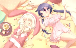 二次元动漫女孩插画壁纸_9