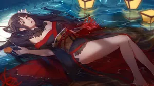 唯美性感美女动漫壁纸_2