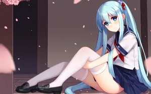 唯美性感美女动漫壁纸_6