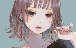 可爱的动漫美女头像图片_2