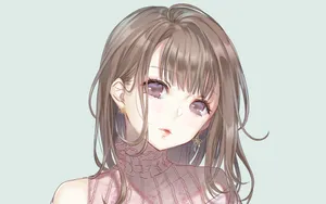 可爱的动漫美女头像图片_6
