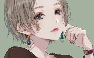 可爱的动漫美女头像图片_7