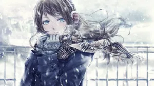 清纯动漫少女壁纸